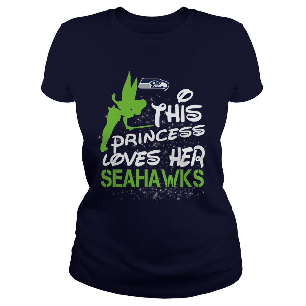 Nfl Seattle Seahawks This Princess Loves Her Seattle Seahawks Hoodie Size Up To 5xl