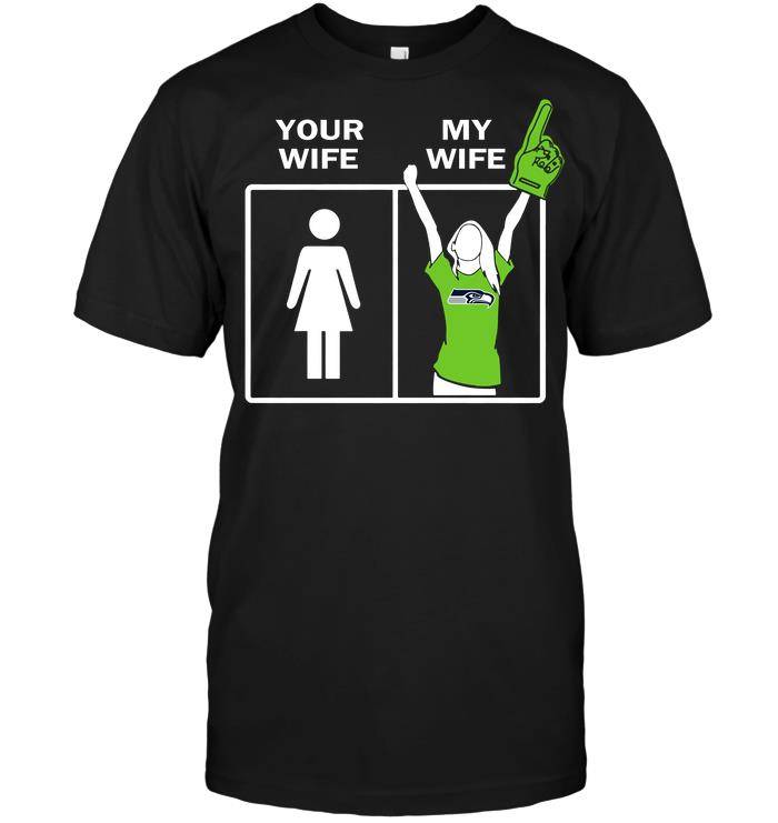 Nfl Seattle Seahawks Your Wife My Wife Tank Top Size Up To 5xl