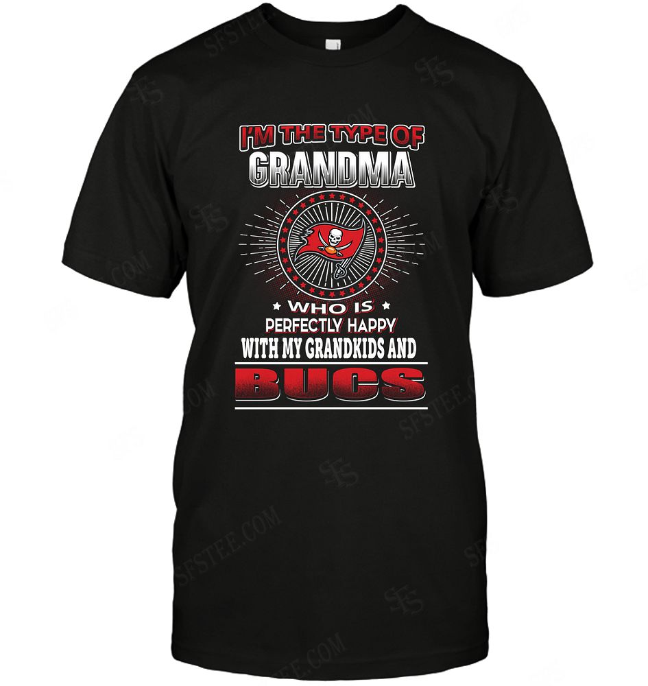 Nfl Tampa Bay Buccaneers Grandma Loves Grandkids Long Sleeve Size Up To 5xl