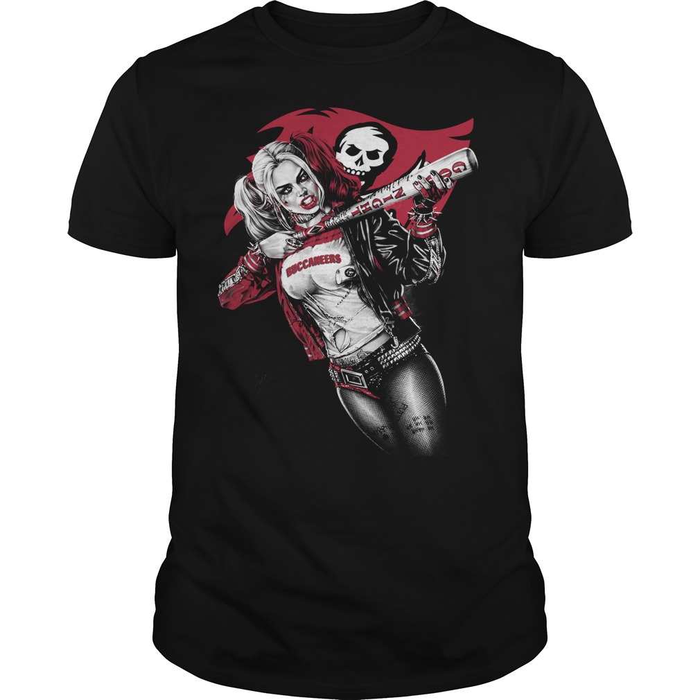 Nfl Tampa Bay Buccaneers Harley Quinn Tshirt Plus Size Up To 5xl