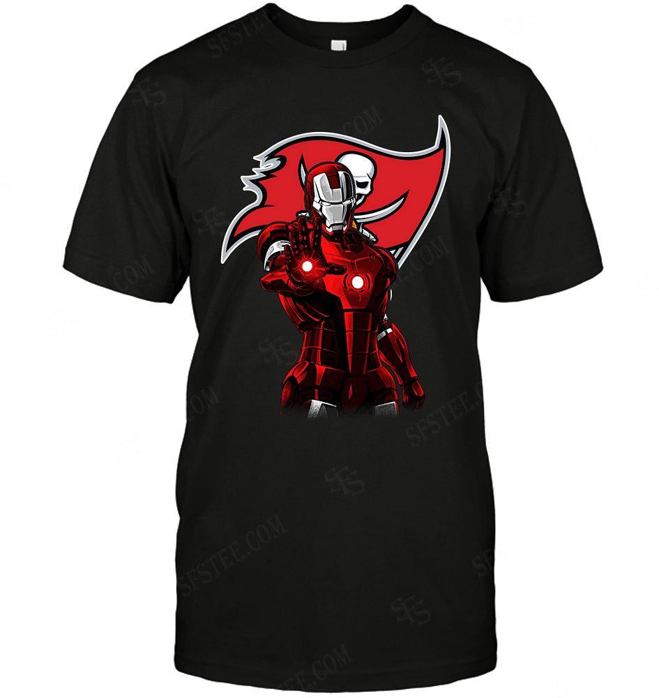 Nfl Tampa Bay Buccaneers Ironman Dc Marvel Jersey Superhero Avenger Shirt Size Up To 5xl