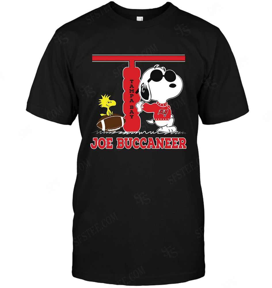 Nfl Tampa Bay Buccaneers Snoopy Dog Tshirt Size Up To 5xl