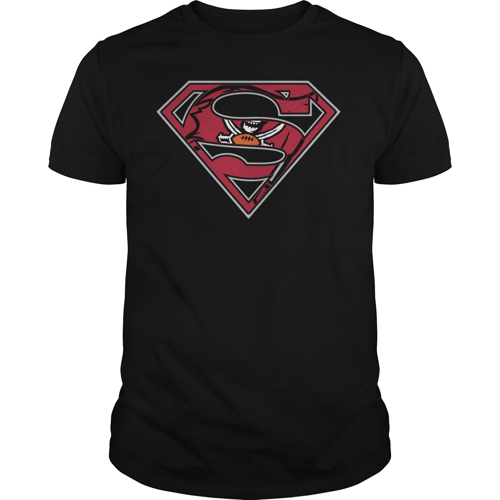 Nfl Tampa Bay Buccaneers Superman Logo Long Sleeve Size Up To 5xl