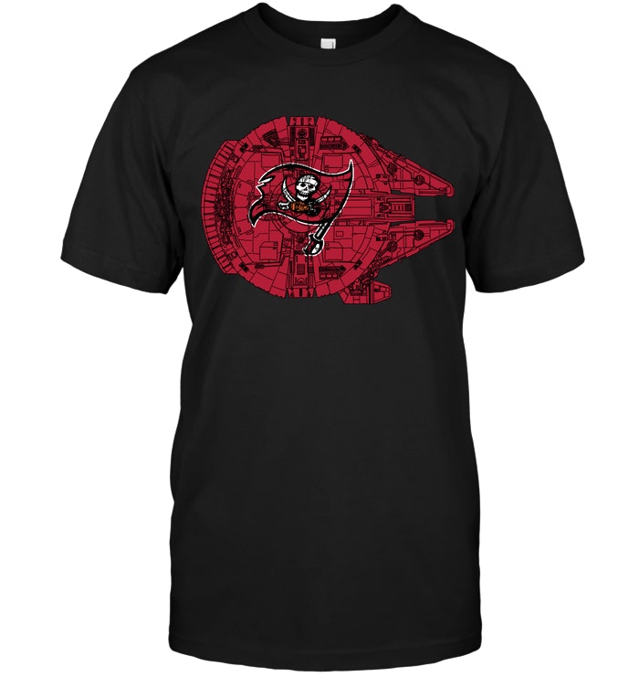 Nfl Tampa Bay Buccaneers The Millennium Falcon Star Wars Shirt Plus Size Up To 5xl