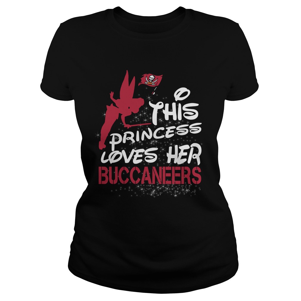 Nfl Tampa Bay Buccaneers This Princess Loves Her Tampa Bay Buccaneers Hoodie Plus Size Up To 5xl