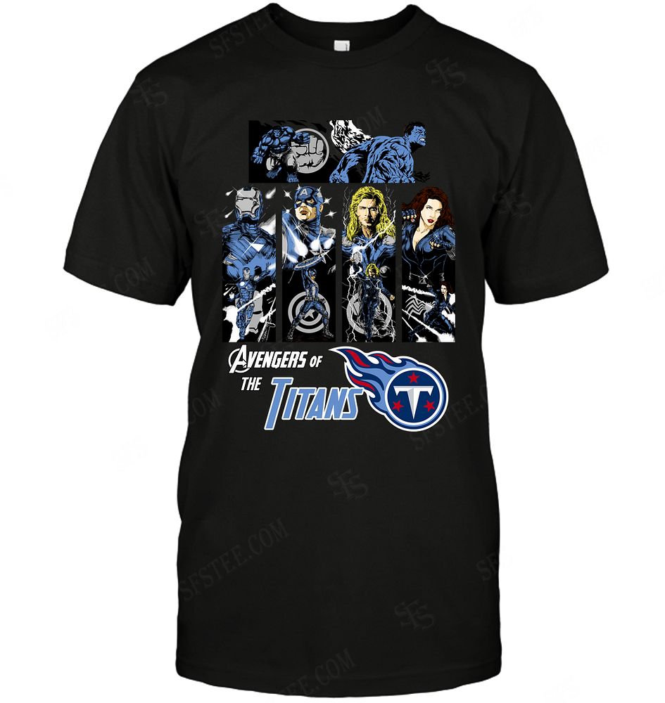 Nfl Tennessee Titans Avengers Dc Marvel Jersey Superhero Avenger Tank Top Size Up To 5xl