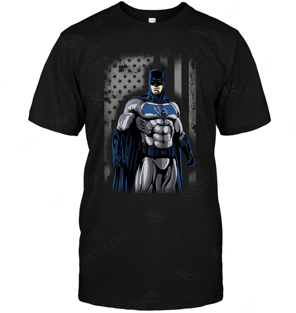 Nfl Tennessee Titans Batman Flag Dc Marvel Jersey Superhero Avenger Tshirt Size Up To 5xl