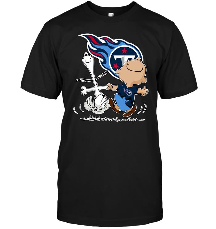 Nfl Tennessee Titans Charlie Brown Snoopy Tennessee Titans Plus Size Up To 5xl