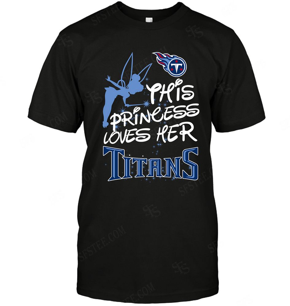 Nfl Tennessee Titans Fairy Disney This Princess Loves Her Team Sweater Plus Size Up To 5xl