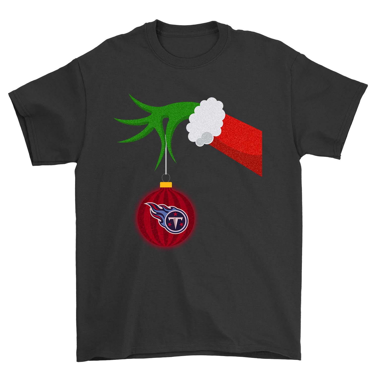 Nfl Tennessee Titans Grinch Hand Merry Christmas Tennessee Titans Shirt Plus Size Up To 5xl