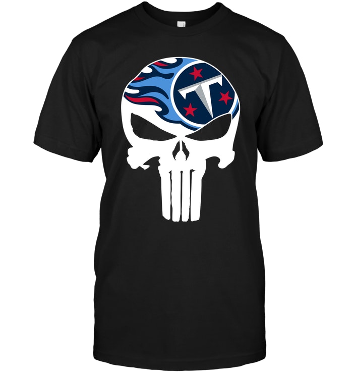 Nfl Tennessee Titans Punisher Sweater Plus Size Up To 5xl