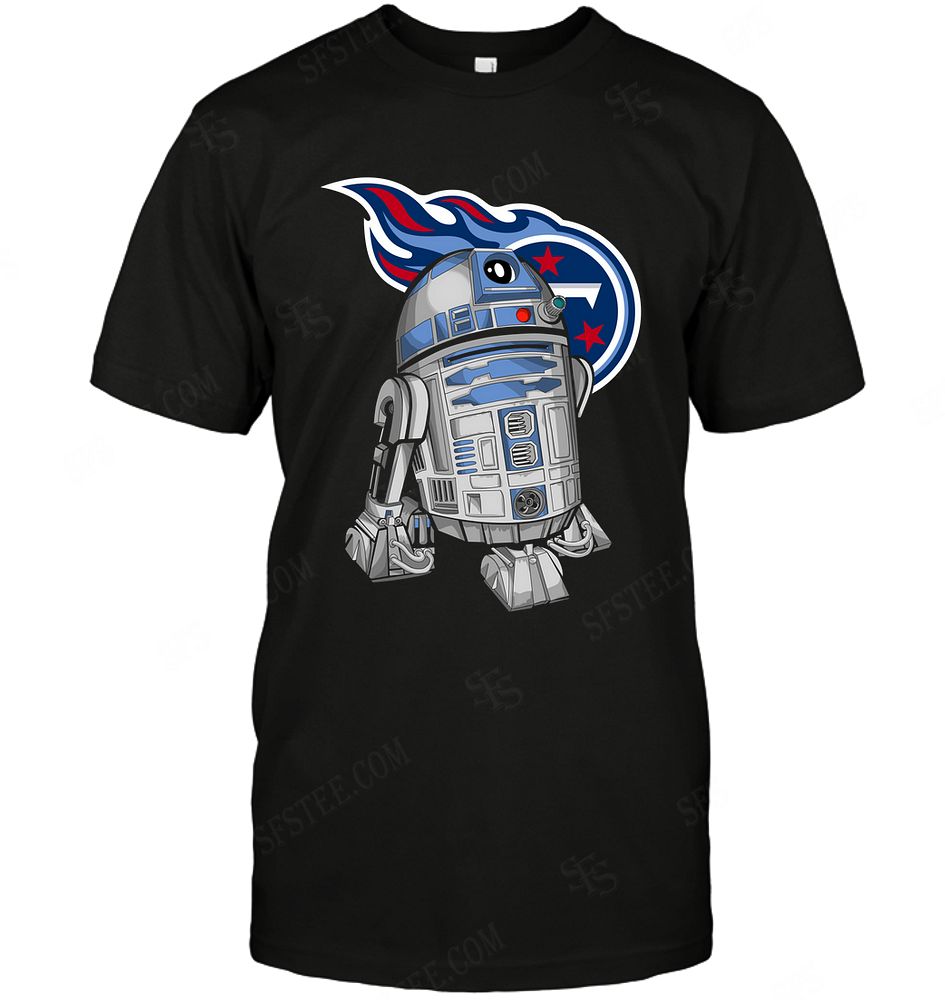 Nfl Tennessee Titans R2d2 Star Wars Hoodie Size Up To 5xl