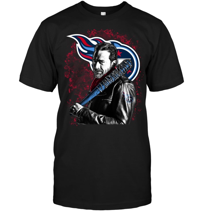 Nfl Tennessee Titans The Walking Dead Negan Tennessee Titans Long Sleeve Plus Size Up To 5xl