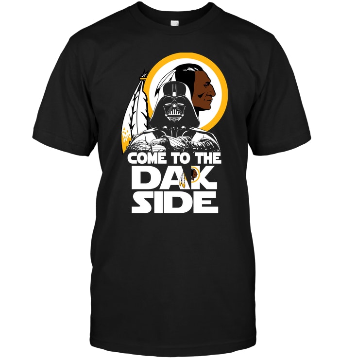 Nfl Washington Redskins Come To The Dak Side Dark Vader Long Sleeve Size Up To 5xl