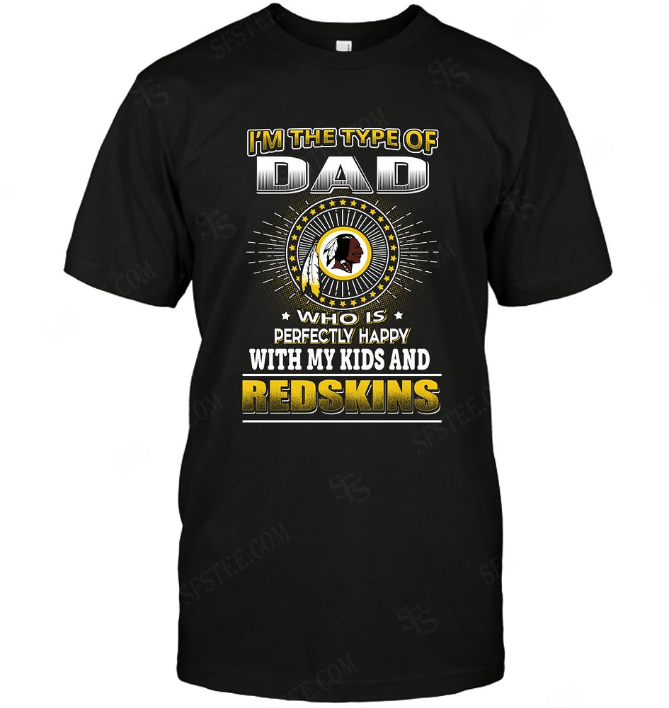 Nfl Washington Redskins Dad Loves Kids Long Sleeve Size Up To 5xl