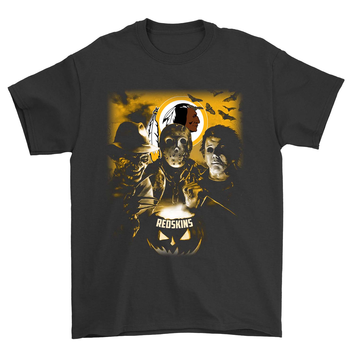 Nfl Washington Redskins Freddy-michael-jason Washington Redskins Tshirt Plus Size Up To 5xl