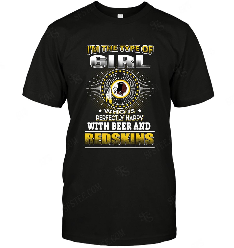 Nfl Washington Redskins Girl Loves Beer Sweater Plus Size Up To 5xl