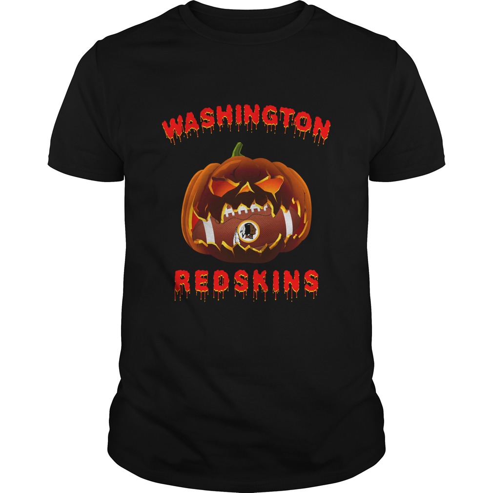 Nfl Washington Redskins Halloween Pumpkin Washington Redskins Nfl Shirt Size Up To 5xl