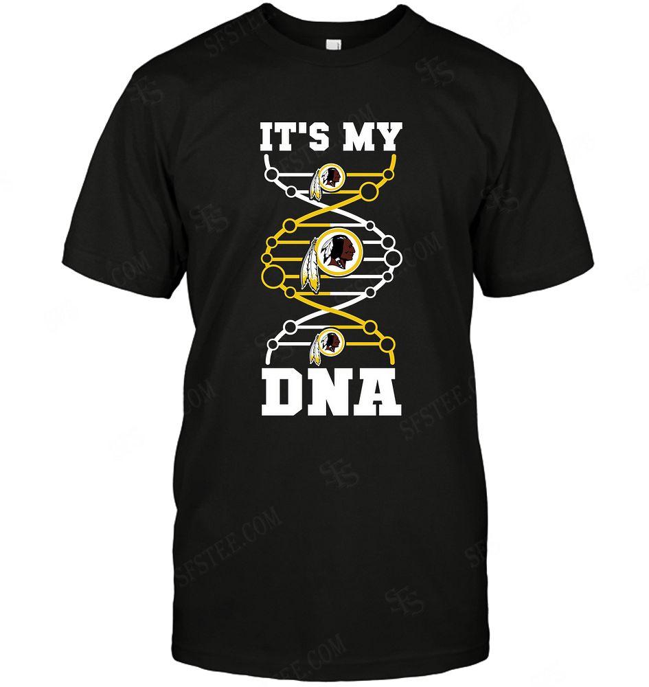 Nfl Washington Redskins Its My Dna Shirt Plus Size Up To 5xl