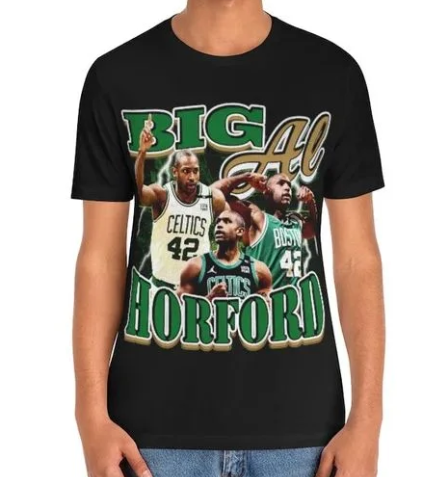 Al Horford T Shirt Boston Celtics Vintage Bootleg Graphic T Shirt