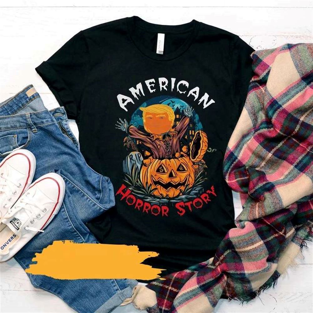 American Horror Story Donald Trump Pumpkin Halloween T-shirt