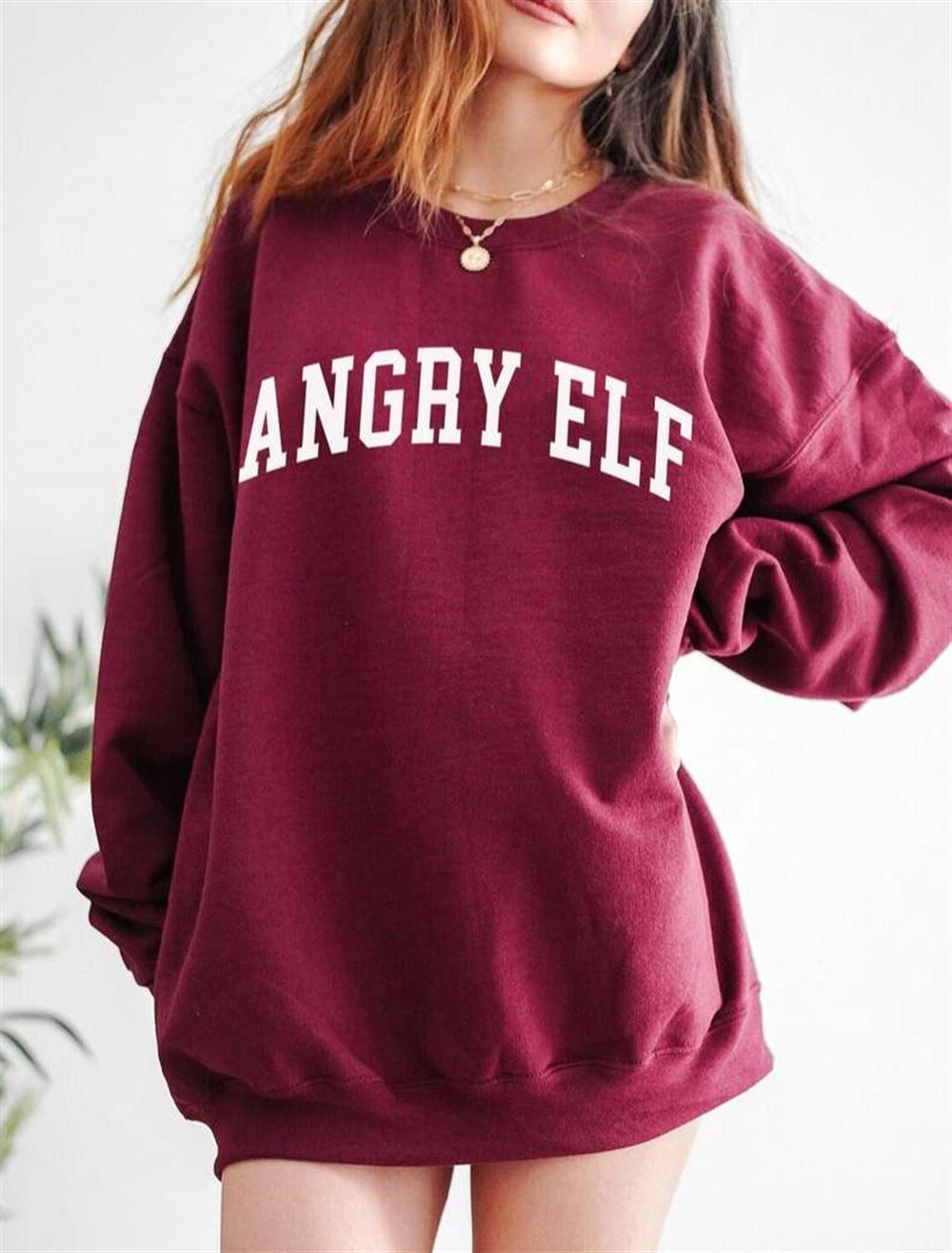 Angry Elf Christmas Sweatshirt T Shirt