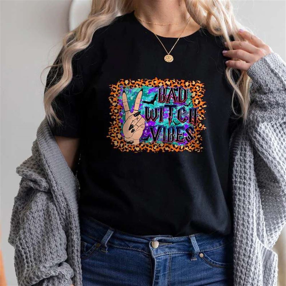 Bad Wich Vibes Halloween Shirt