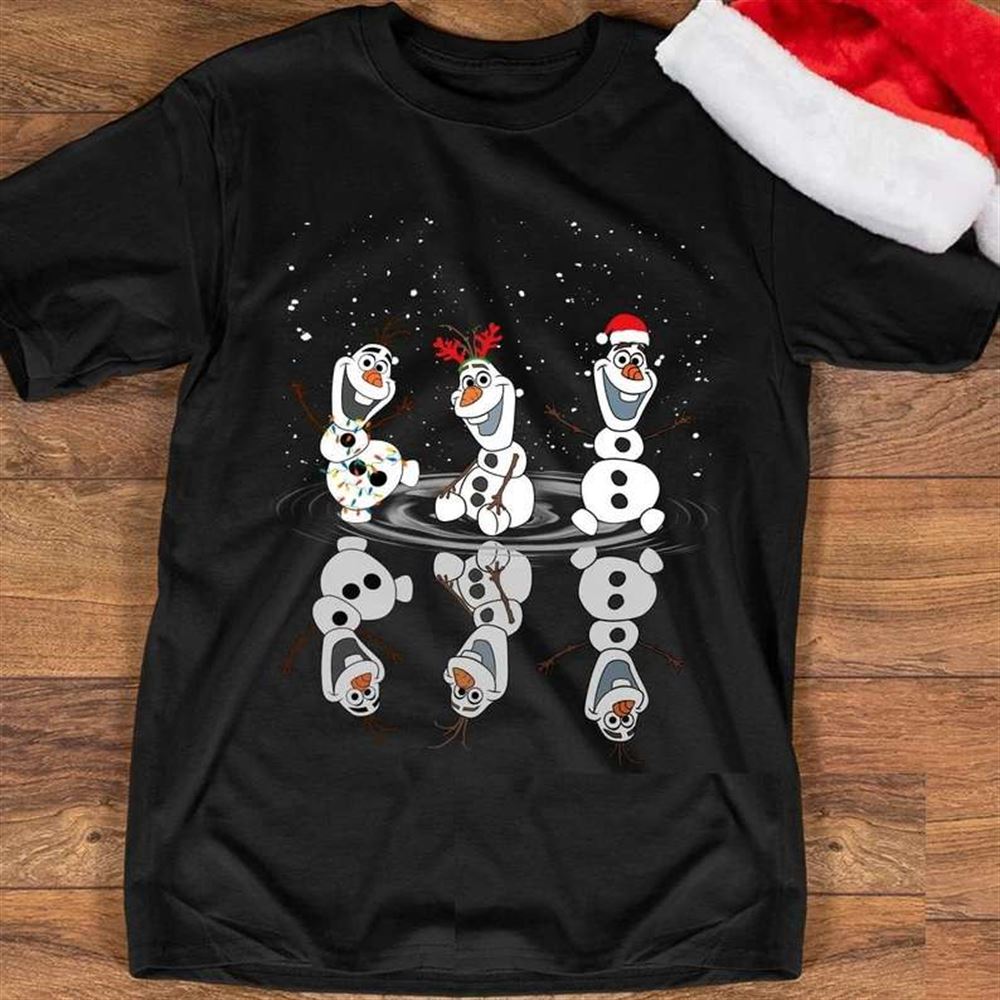 Christmas With Olaf Disney T Shirt