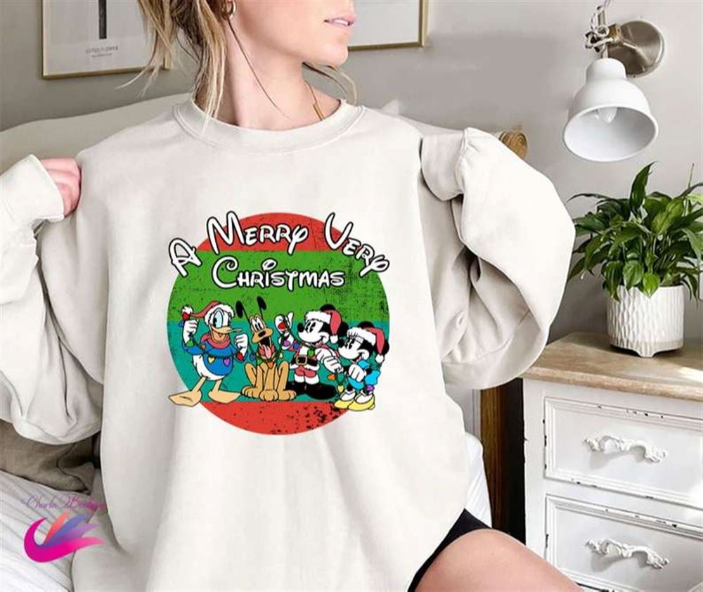 Disney A Merry Very Christmas Shirt