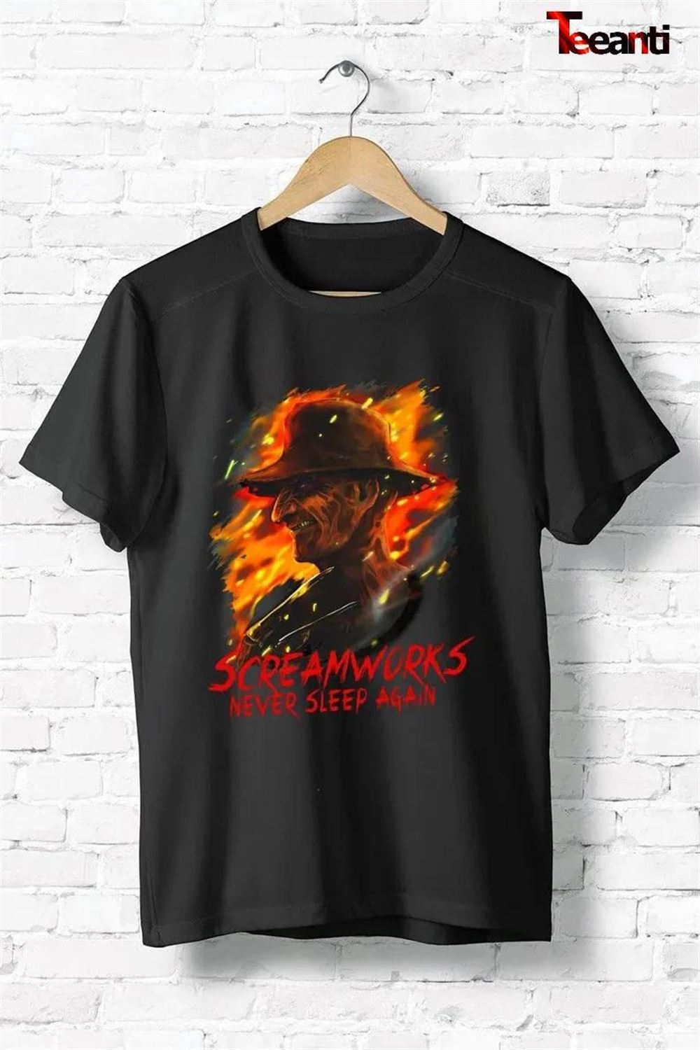 Freddy Krueger Never Sleep Again Halloween Horror Fan T-shirt