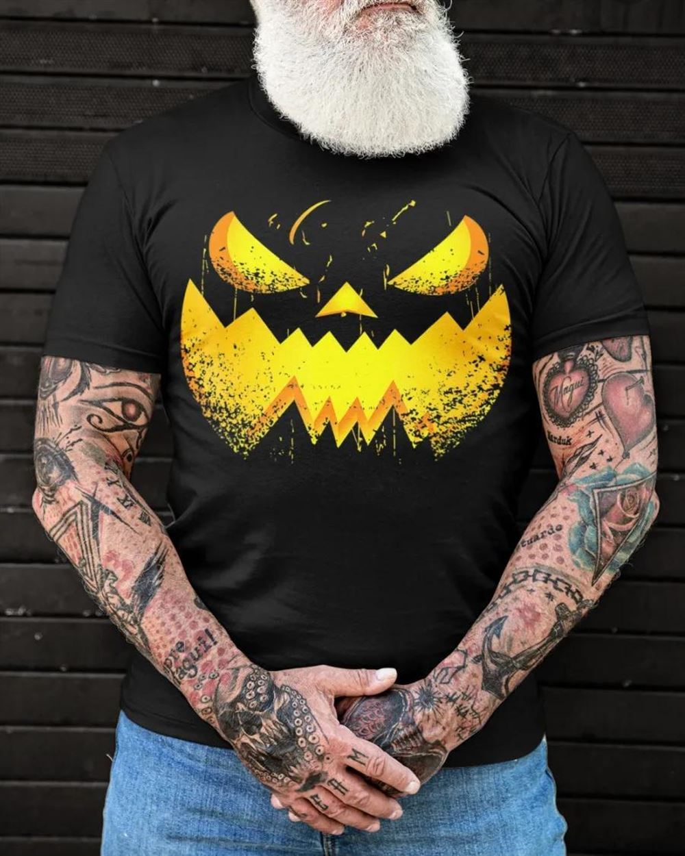 Funny Halloween With Pumpkin Lantern T-shirt