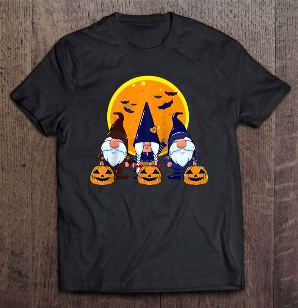 Gnome Halloween Pumpkin Unisex T-shirt