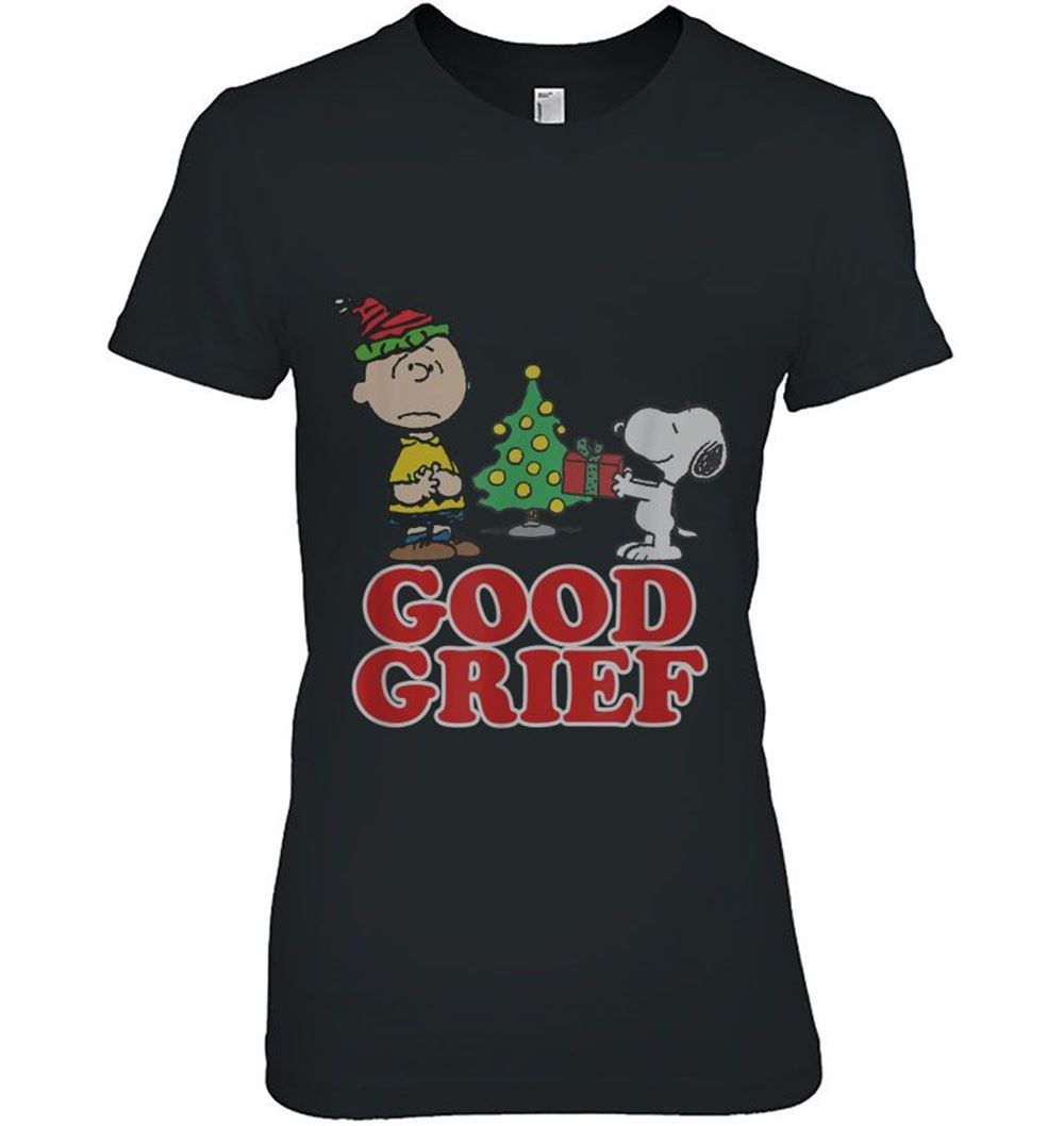 Good Grief Charlie Brown And Snoopy Christmas T-shirt