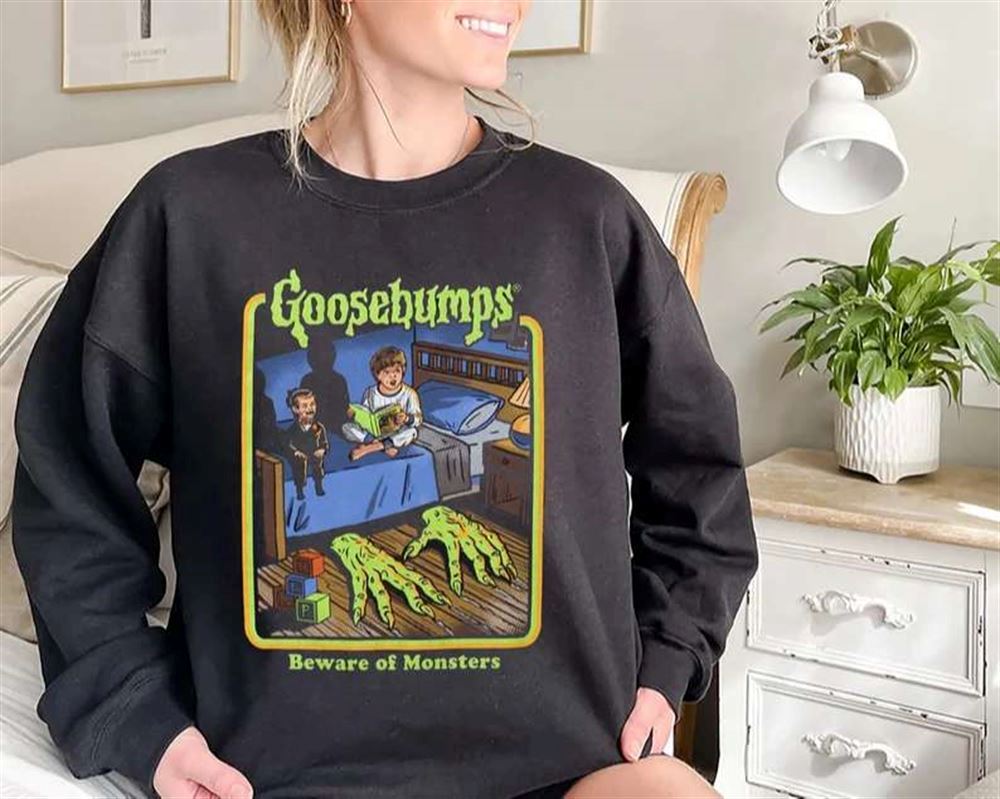 Goosebumps Beware Of Monsters Horror Movie Halloween T-shirt