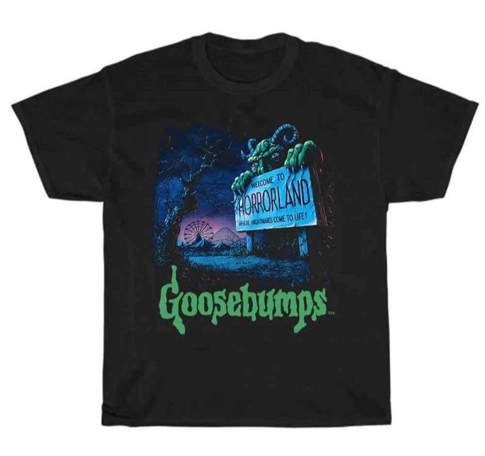 Goosebumps Horrorland Horror Vintage T Shirt Halloween