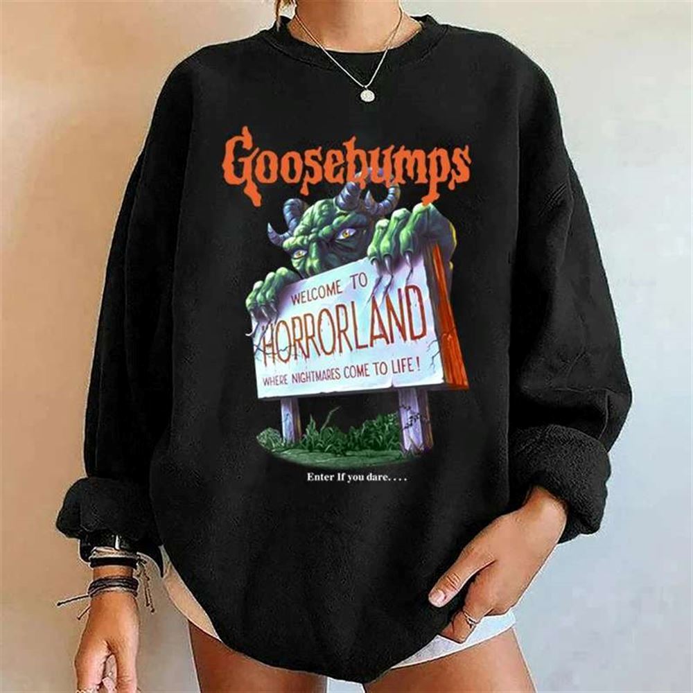 Goosebumps Welcome To Horrorland Sweatshirt T-shirt