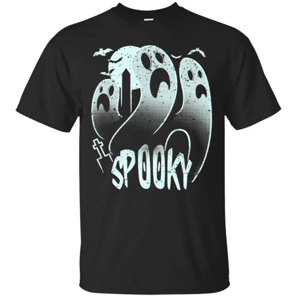 Gravestone Ghost Spooky Halloween T-shirt