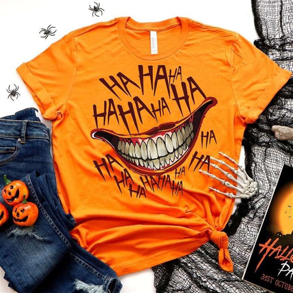 Hahaha Joker Halloween Movie T-shirt