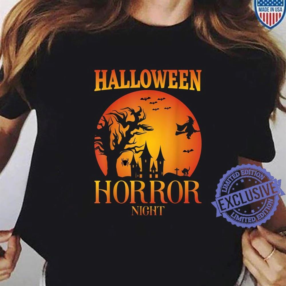 Halloween Horror Fright Night House Match Costume T-shirt