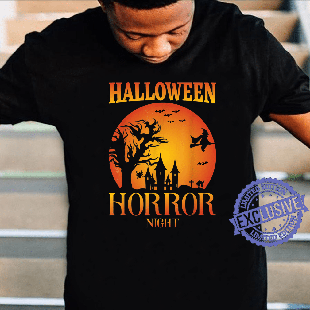 Halloween Horror Fright Night House Match Costume T-shirt