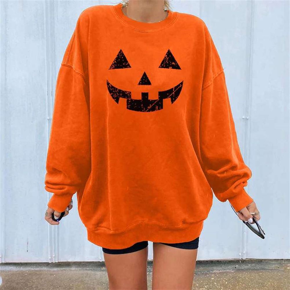 Halloween Pumpkin Sweatshirt Unisex T Shirt