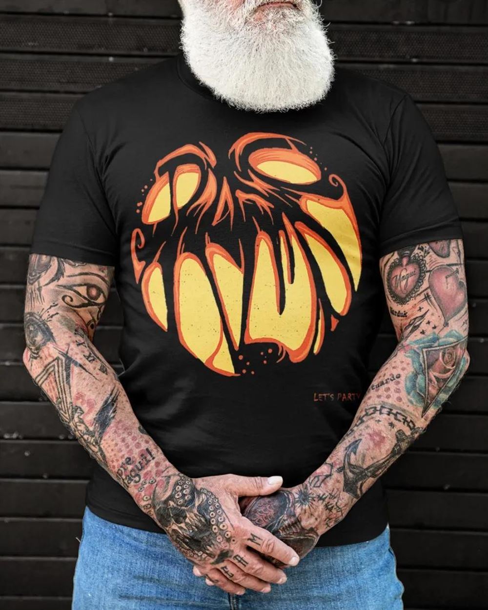 Halloween Spooky Jack O Lantern Creepy T-shirt