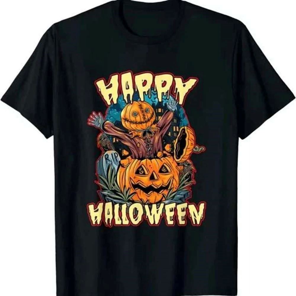 Happy Halloween Pumpkin Jack O Lantern T-shirt