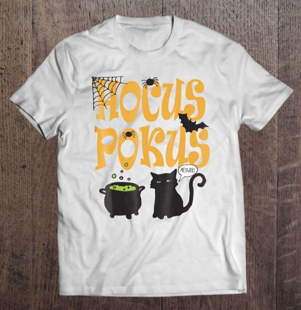 Hocus Pocus Funny Halloween Witches Gift T-shirt