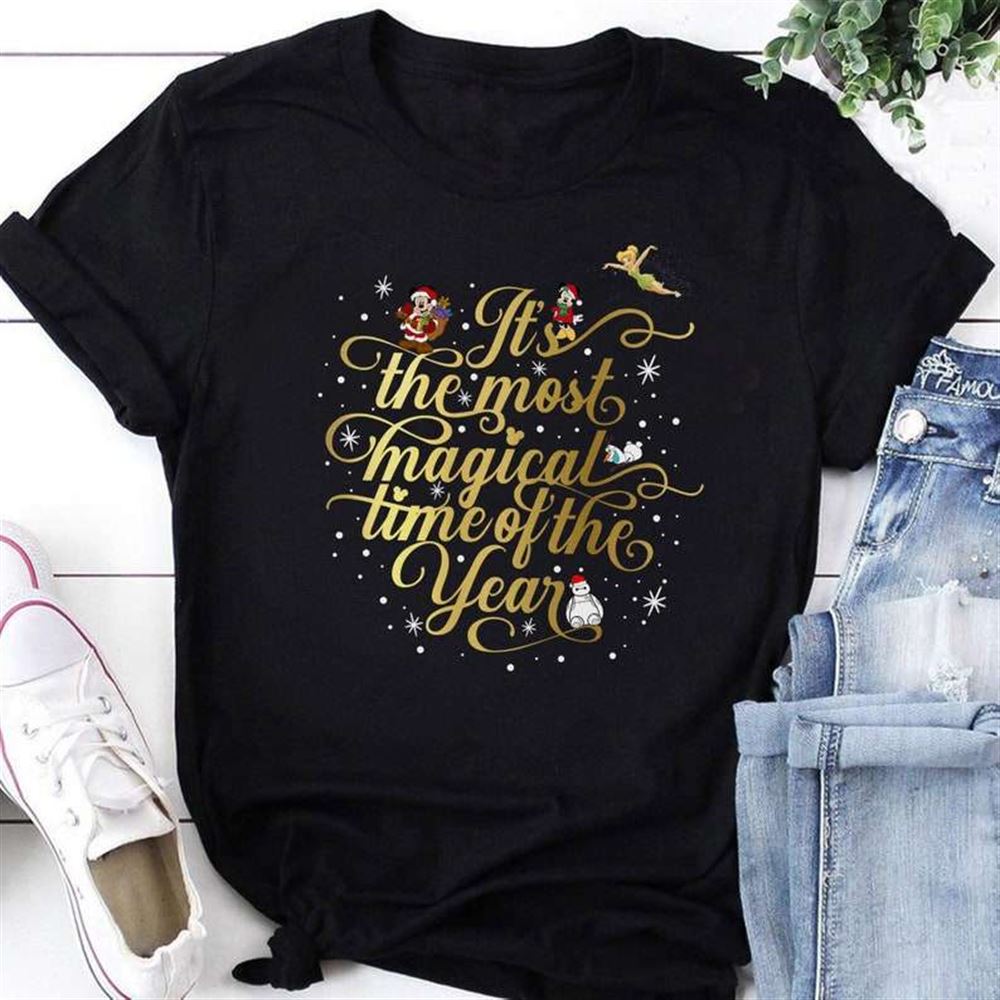 Its The Most Magical Time Of The Year Mickey Minnie Christmas T Shirt