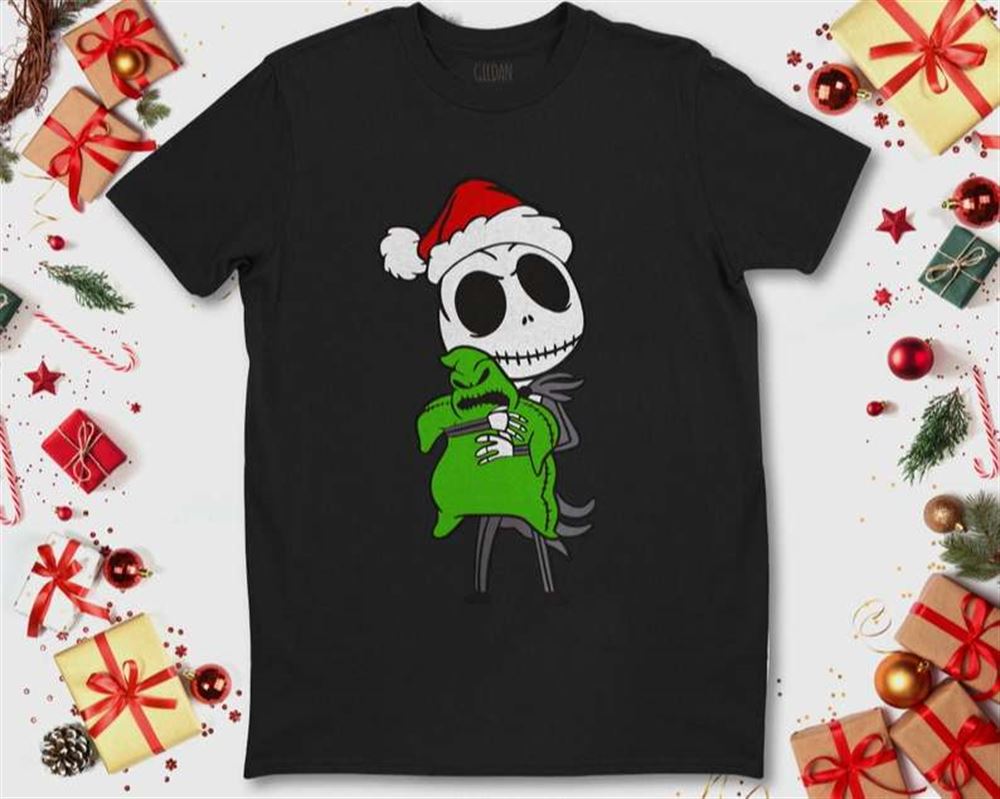 Jack Skellington Oogie Boogie Christmas T Shirt