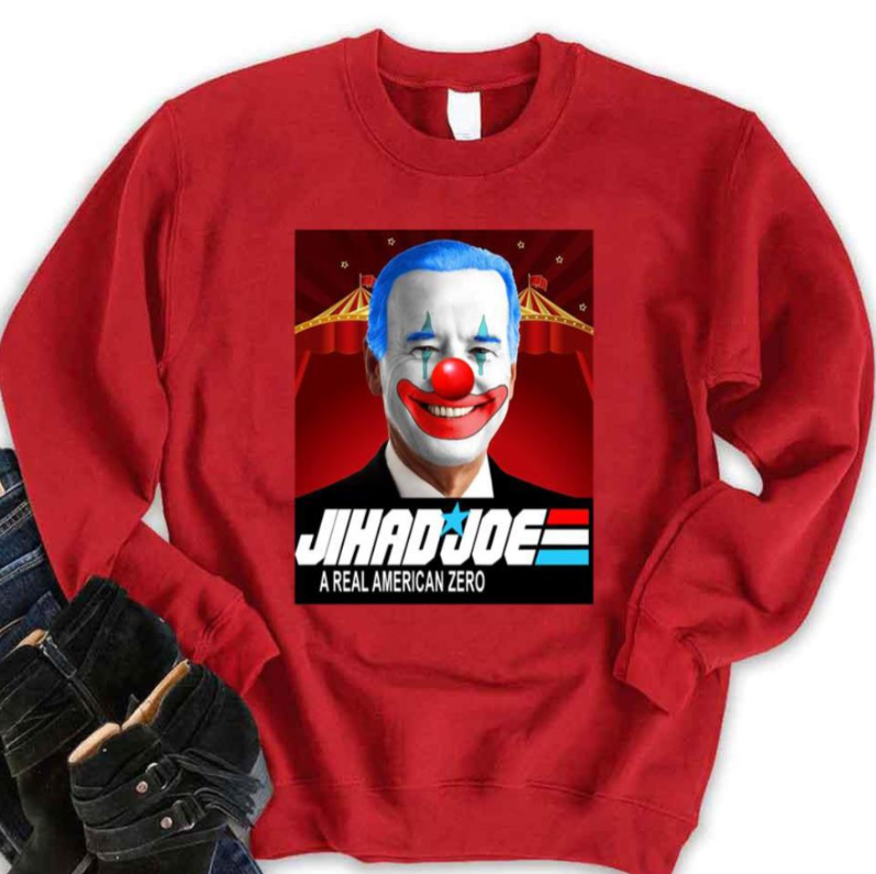 Jihad Joe A Real American Zero Funny Clown Face Shirt