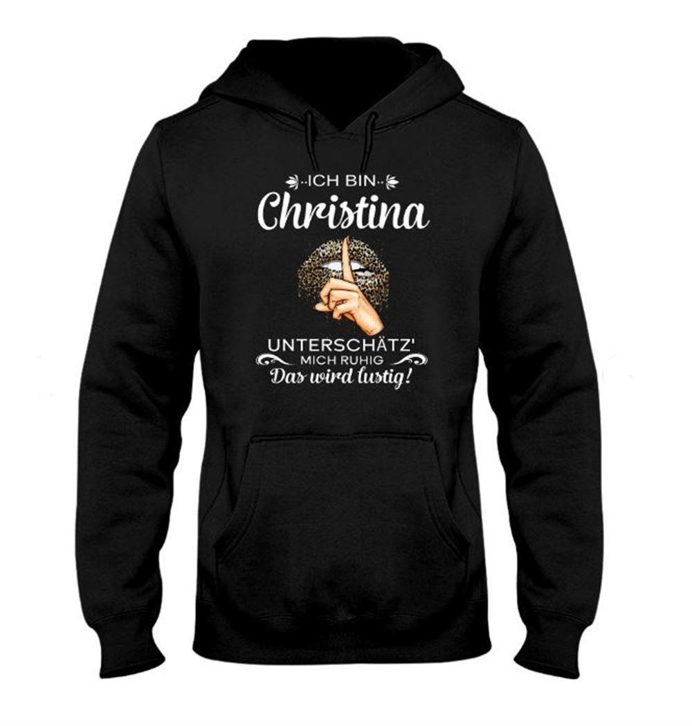 Lustig Christina Hooded Sweatshirt Awesome Gifts For Movie Lovers