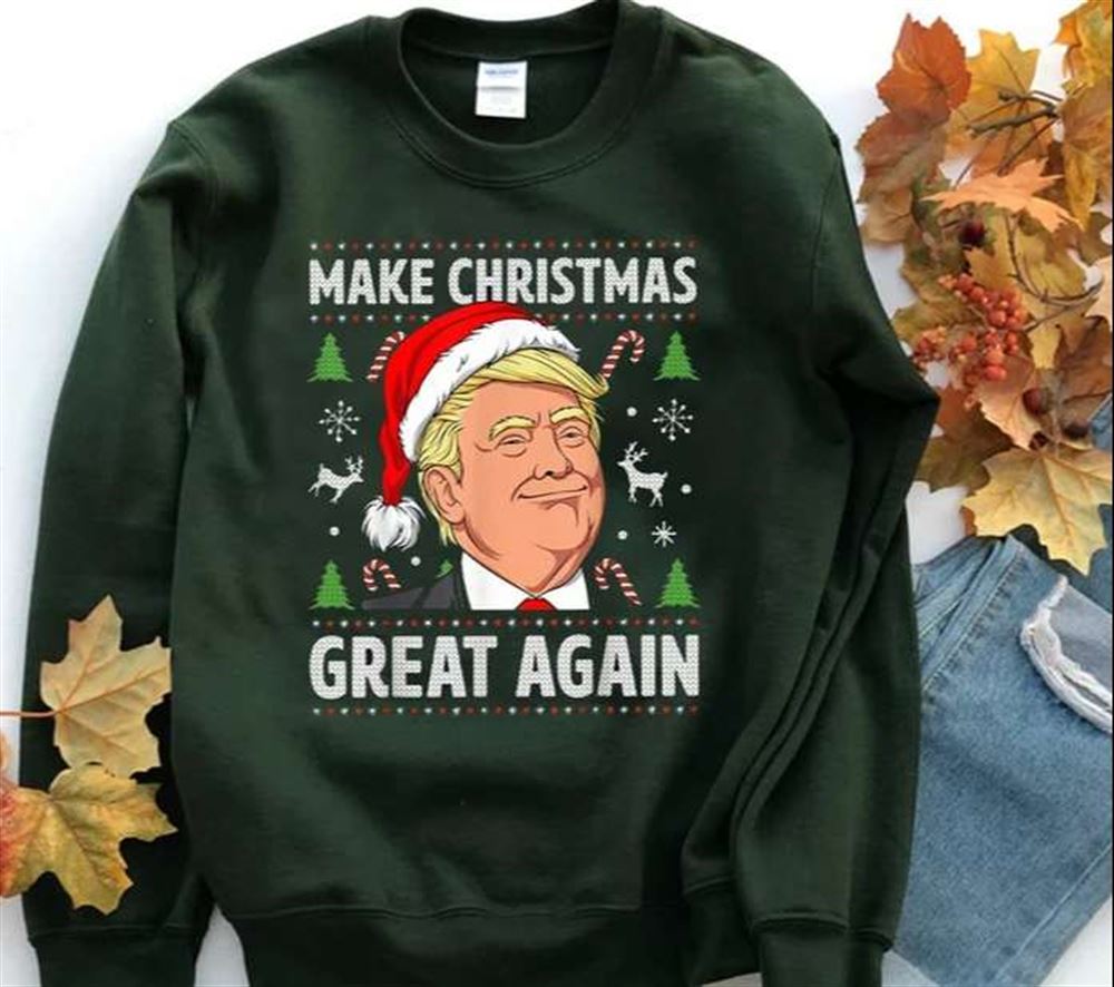 Make Christmas Great Again Donald Trump T Shirt