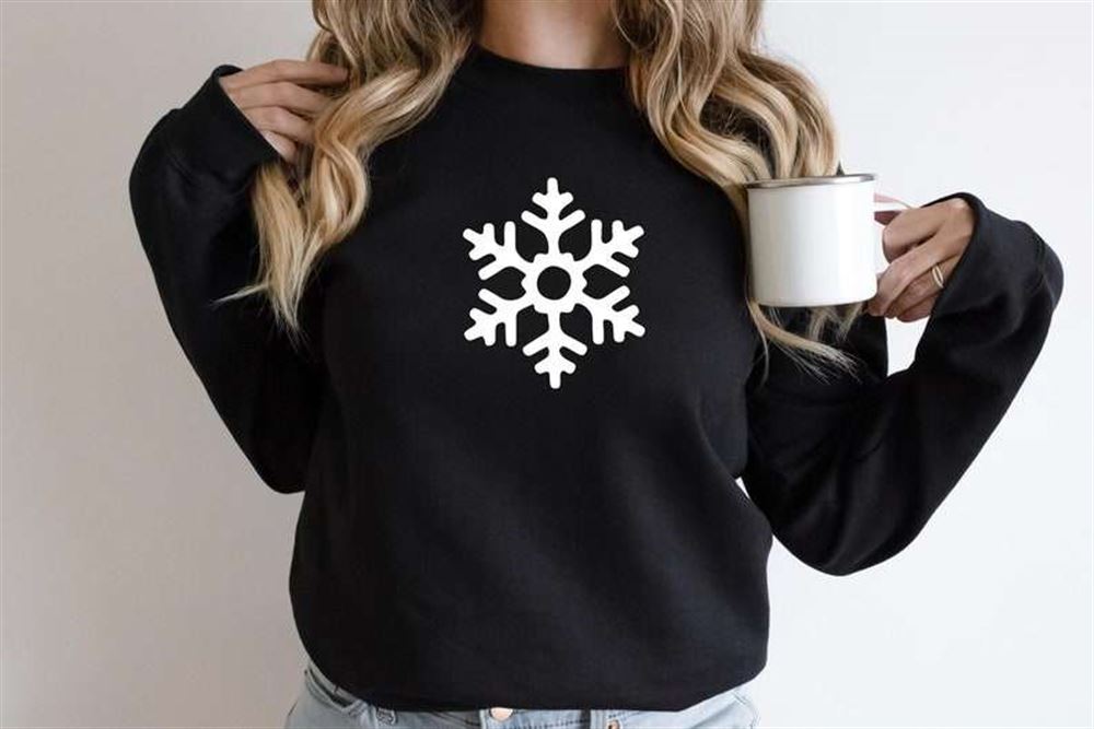 Merry Christmas Snow Flake Sweatshirt T Shirt